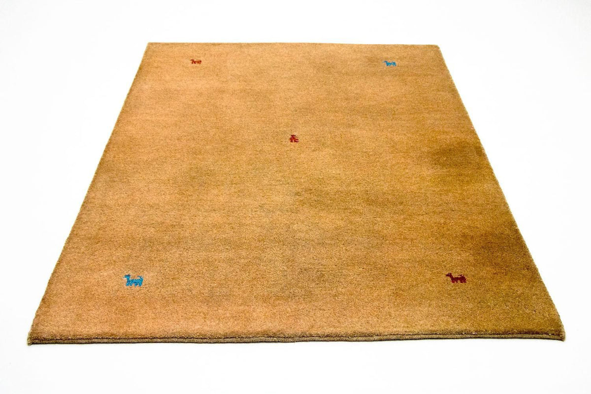 Gabbeh Teppich - Indus 200 x 140 cm - braun
