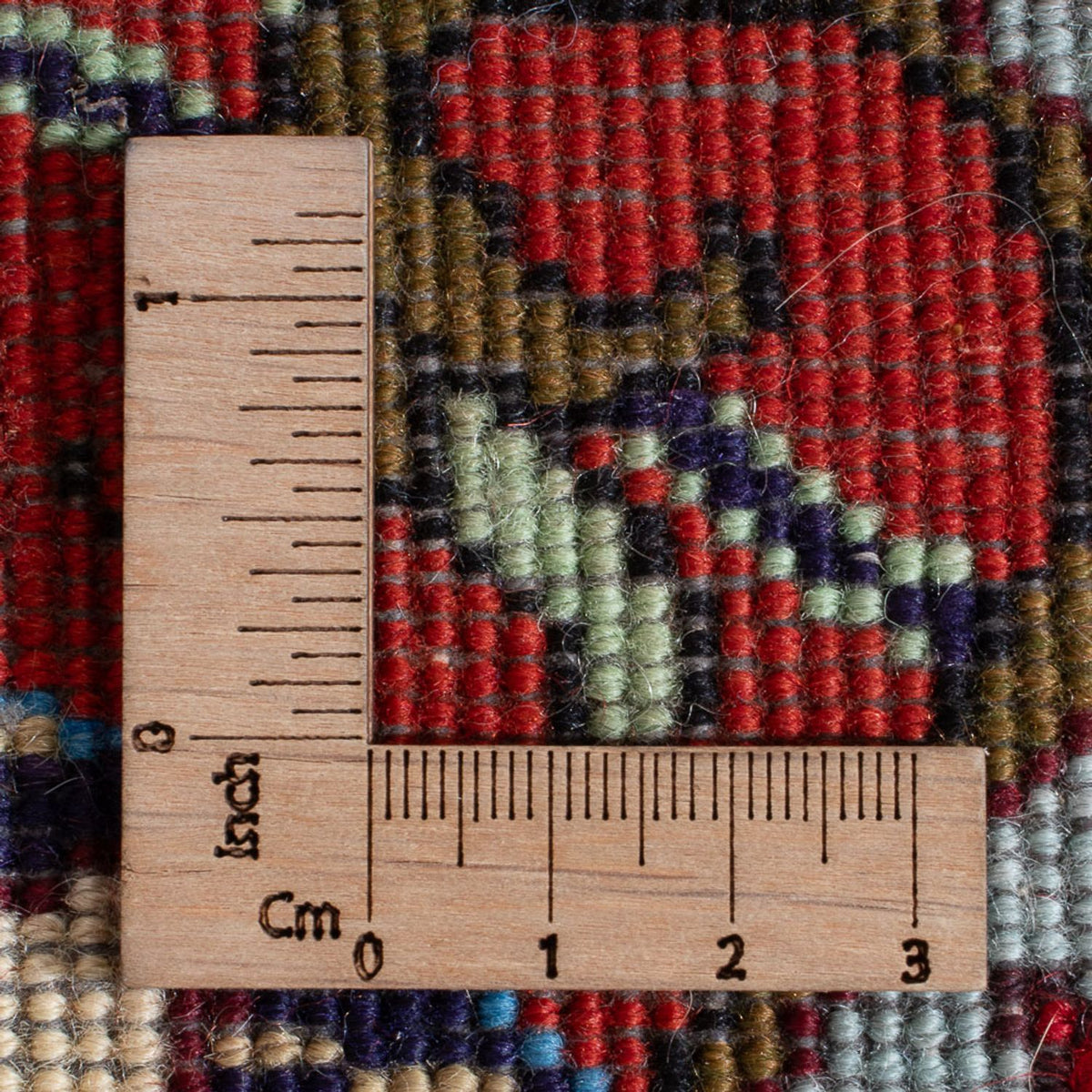 Perserteppich - Nomadic - 135 x 102 cm - terrakotta