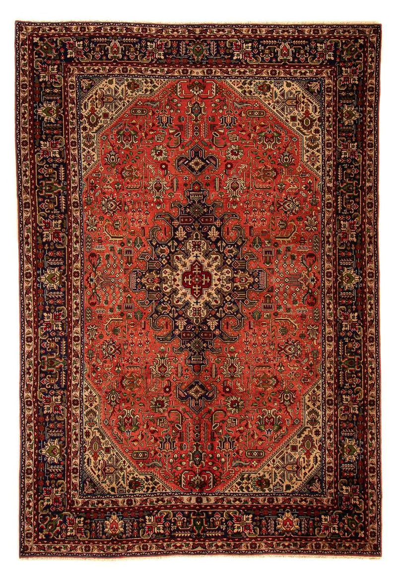 Perserteppich - Täbriz 295 x 195 cm - hellrot