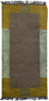 Nepal Teppich 140 x 70 cm - grau