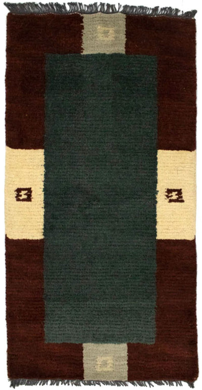 Nepal Teppich 70x140cm - Wollteppich