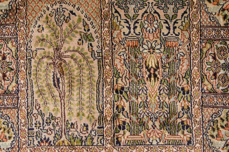 Seidenteppich - Kaschmir Seide 270 x 75 cm Teppich Läufer