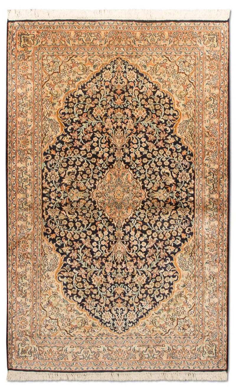 Seidenteppich - Kaschmir Seide 153 x 93 cm Teppichbrücke