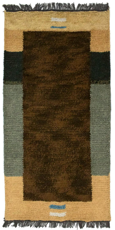Nepal Teppich 70x140cm - Wollteppich