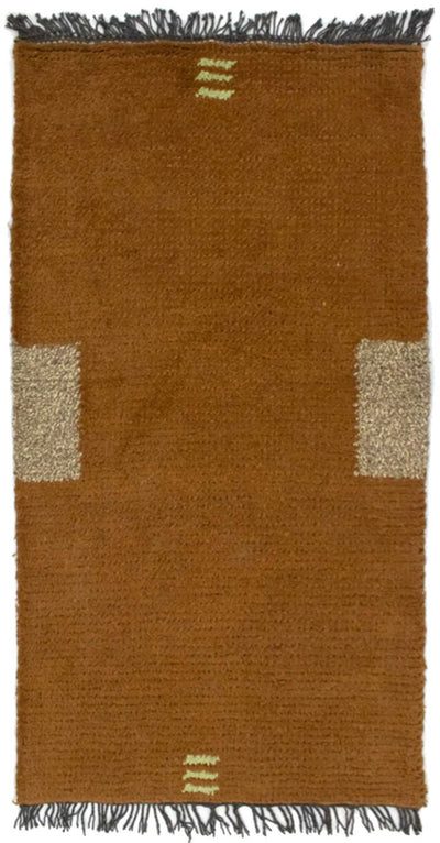 Nepal Teppich 70x140cm - Wollteppich