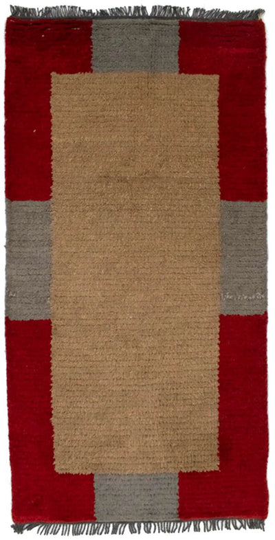 Nepal Teppich 70x140cm - Wollteppich