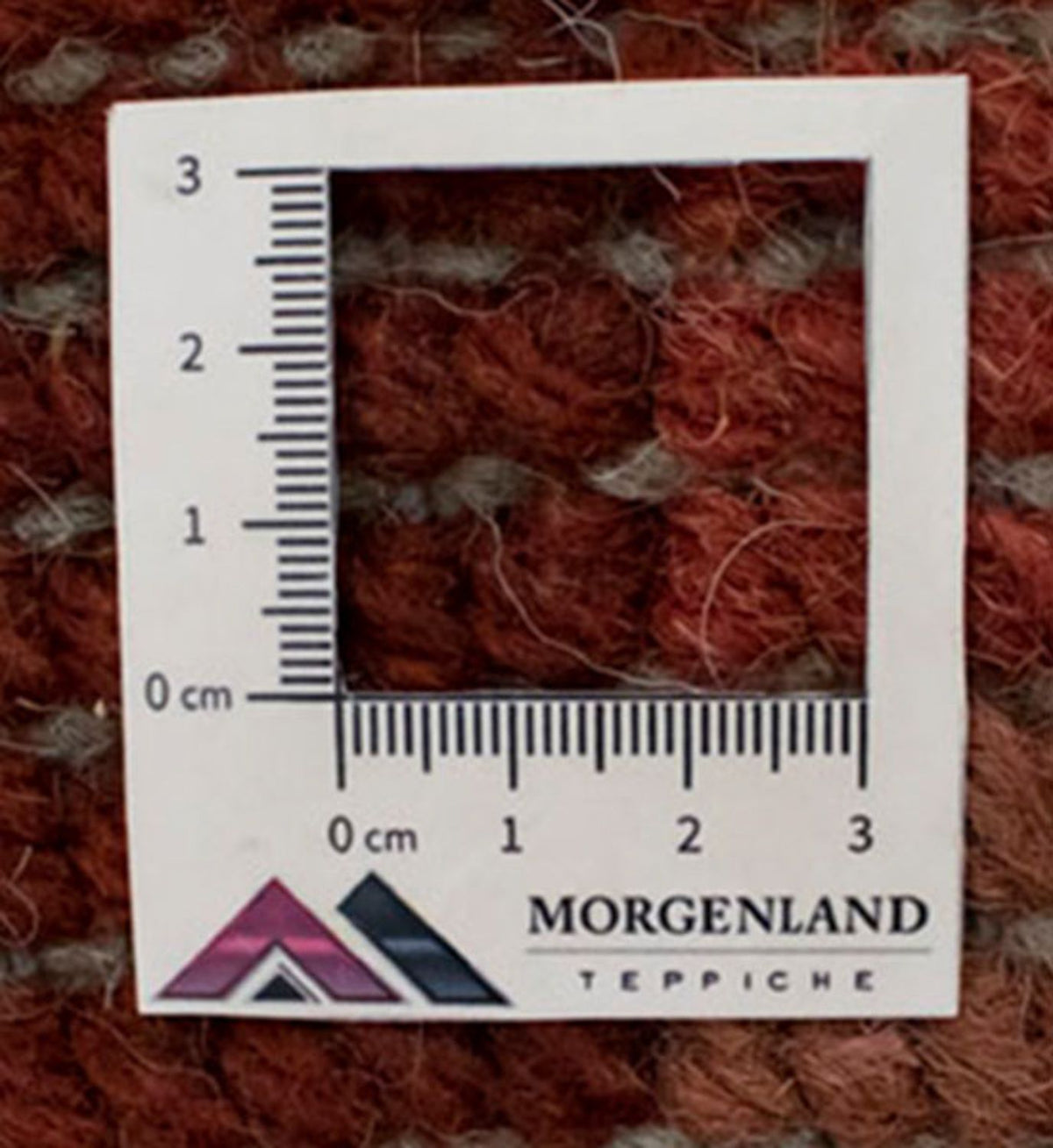 Nepal Teppich 140 x 70 cm - braun