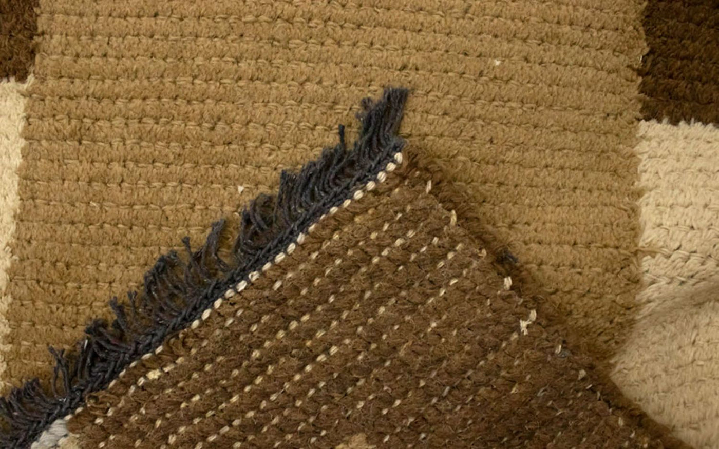 Nepal Teppich 140x70cm - Wollteppich