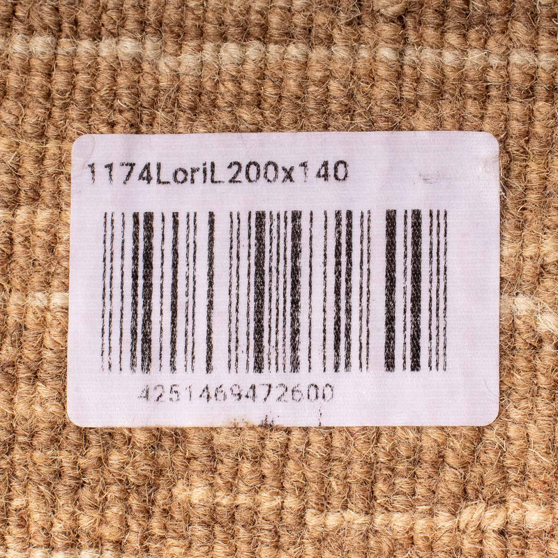 Gabbeh Teppich - Loribaft Softy 200 x 140 cm - hellbraun