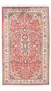 Kaschmir Seide Teppich 90x162cm - Orientteppich - Rechteckig / Rot / 90 x 162 cm Rechteckig