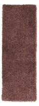 Läufer Hochflor - 201 x 69 cm - braun