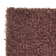 Läufer Hochflor - 201 x 69 cm - braun