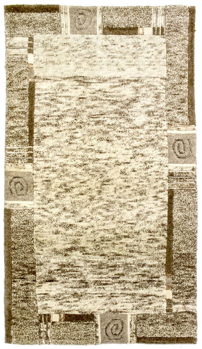 Nepal Teppich 90x161cm - Wollteppich
