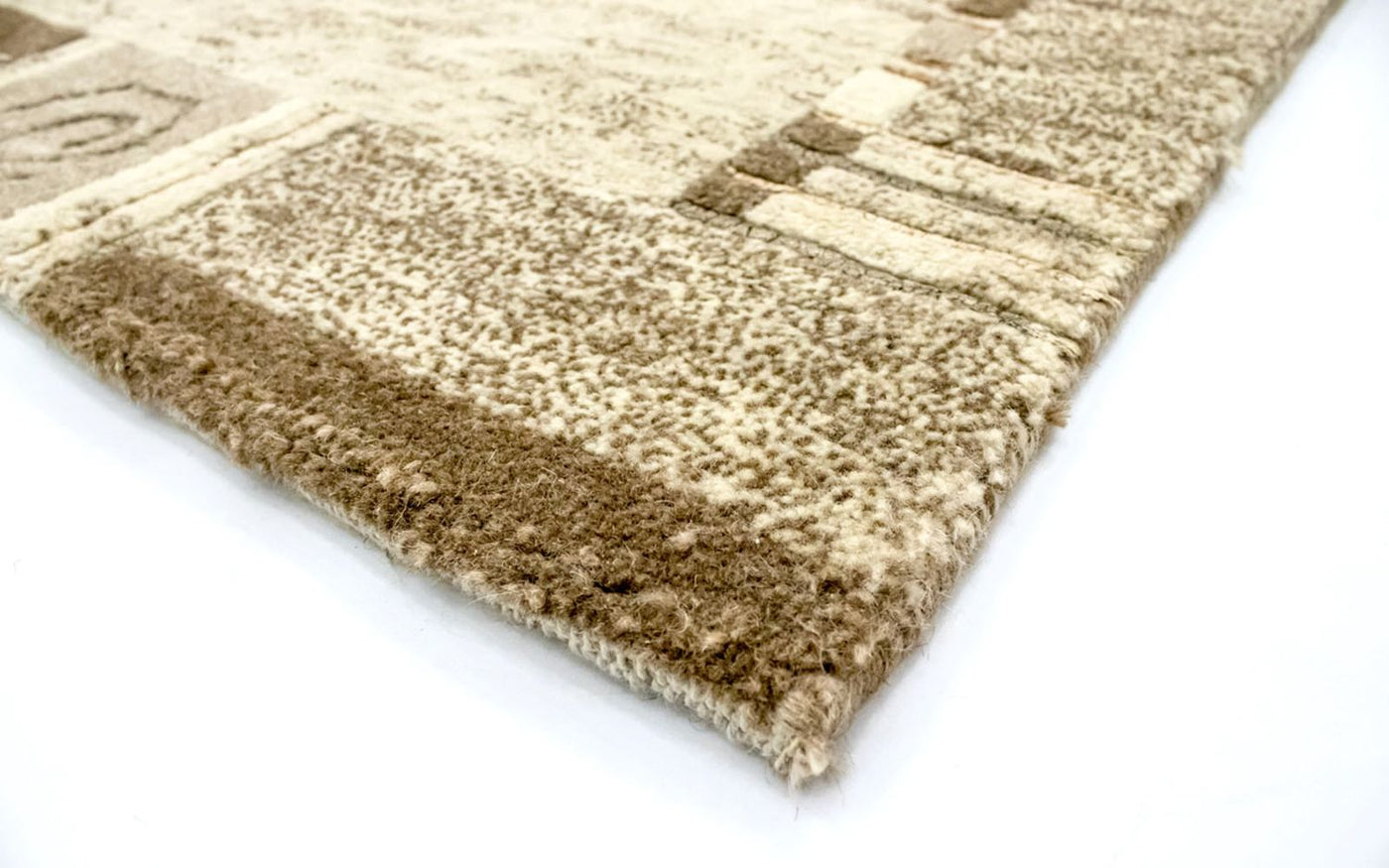 Nepal Teppich 161x90cm - Wollteppich