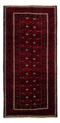 Perserteppich - Nomadic - 304 x 150 cm - rot