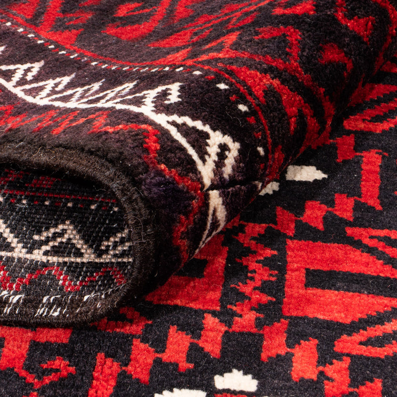 Perserteppich - Nomadic - 304 x 150 cm - rot