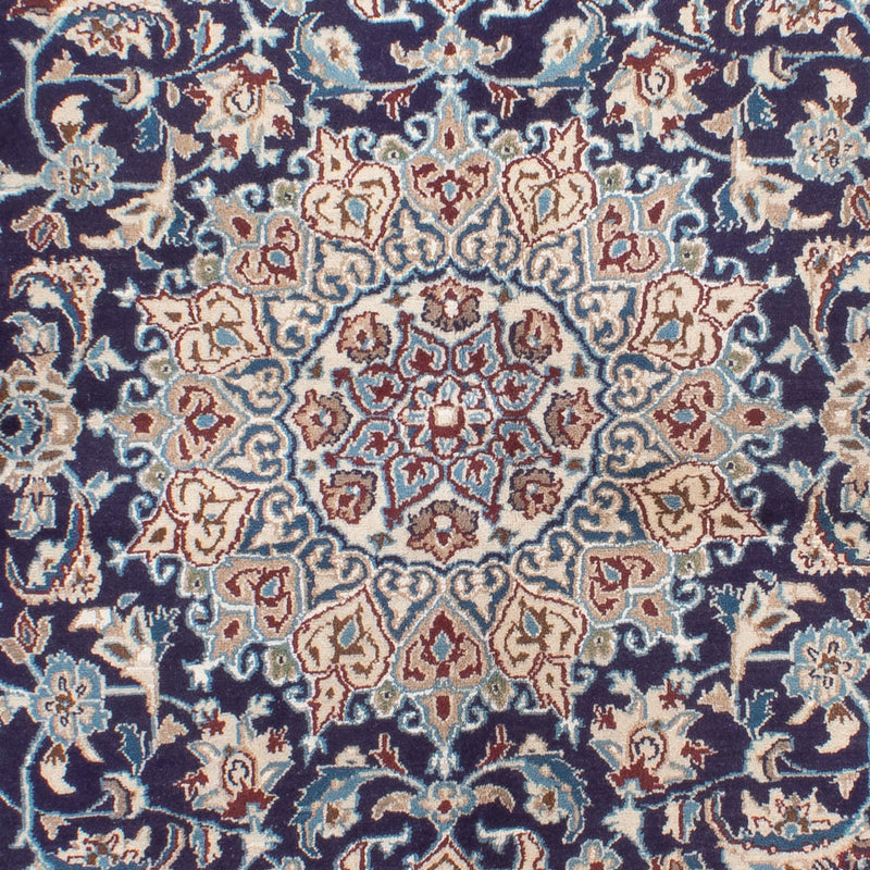 Perserteppich - Nain - 248 x 159 cm - dunkelblau