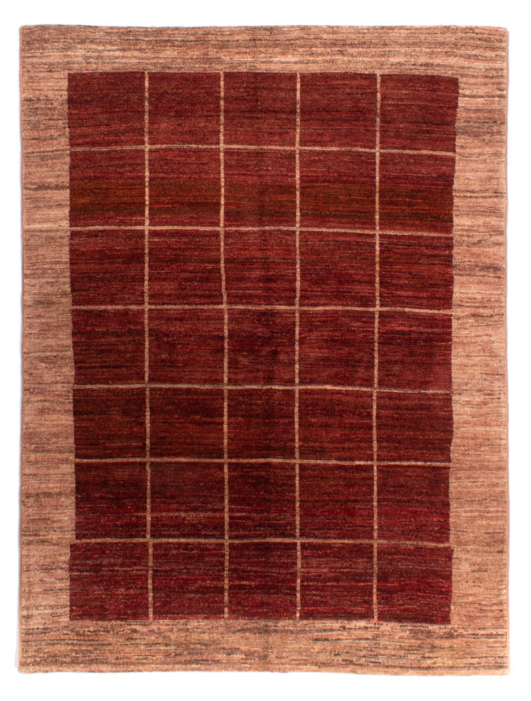 Ziegler Teppich - Modern - 184 x 134 cm - weinrot