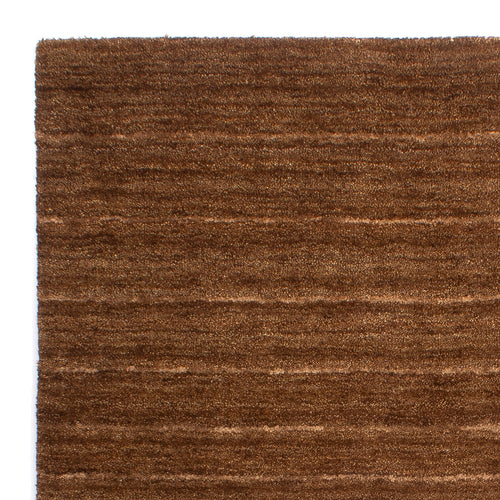 Wollteppich - 194 x 135 cm - braun