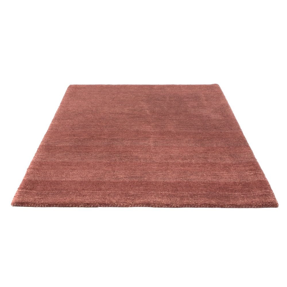 Wollteppich - 192 x 137 cm - lila