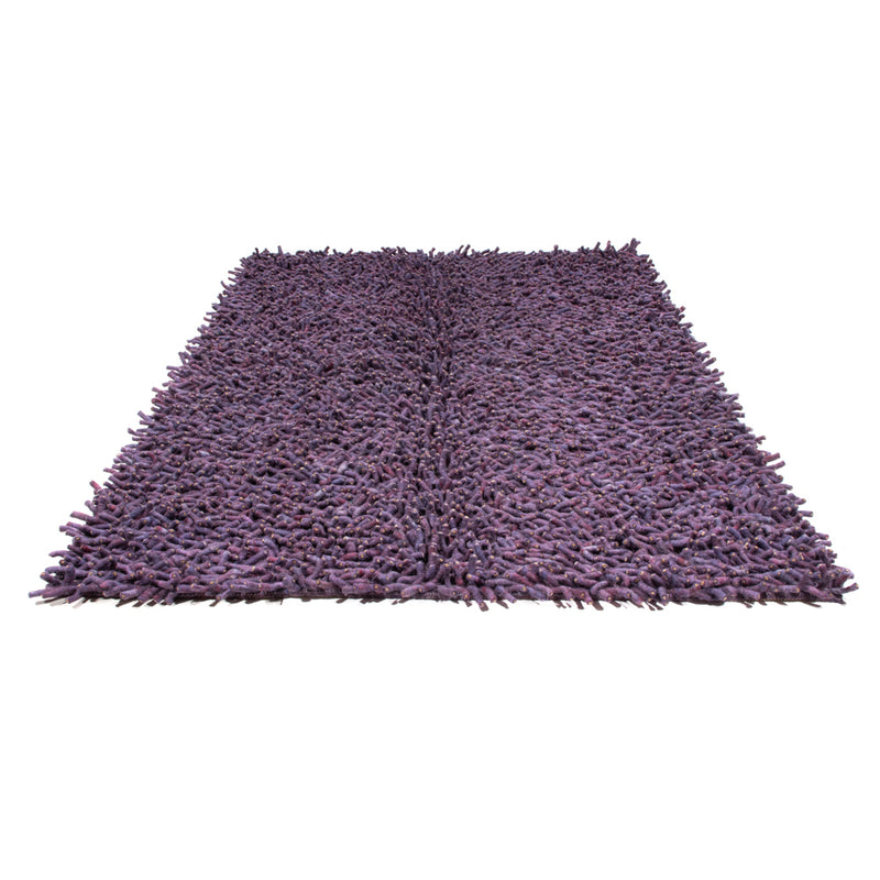 Hochflor Teppich - 240 x 170 cm - lila