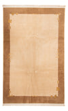 Nepal Teppich 199x295cm - Wollteppich - Rechteckig / Beige / 199 x 295 cm Rechteckig