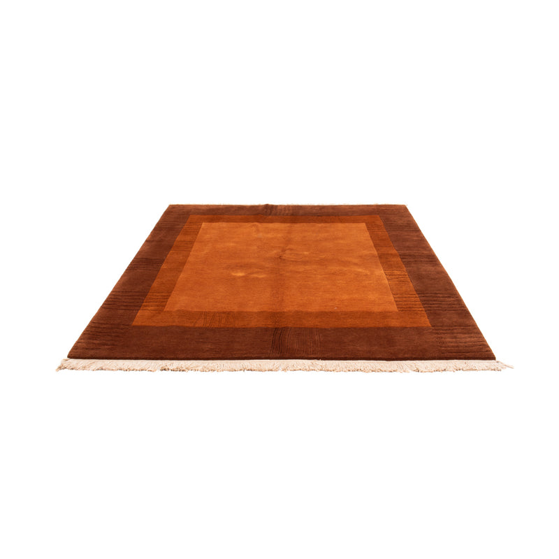 Nepal Teppich - Royal quadratisch  - 205 x 203 cm - braun