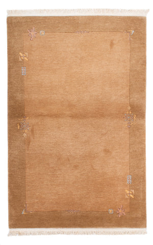 Nepal Teppich - 185 x 121 cm - braun