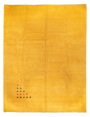 Gabbeh Teppich - Indus - 394 x 307 cm - gold