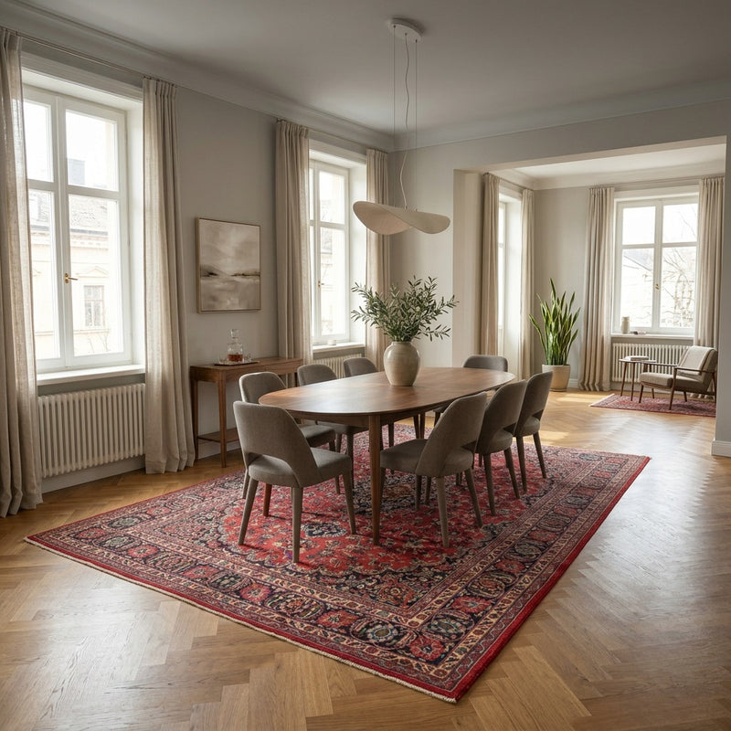 Maschad Teppich 338x241cm - Perserteppich