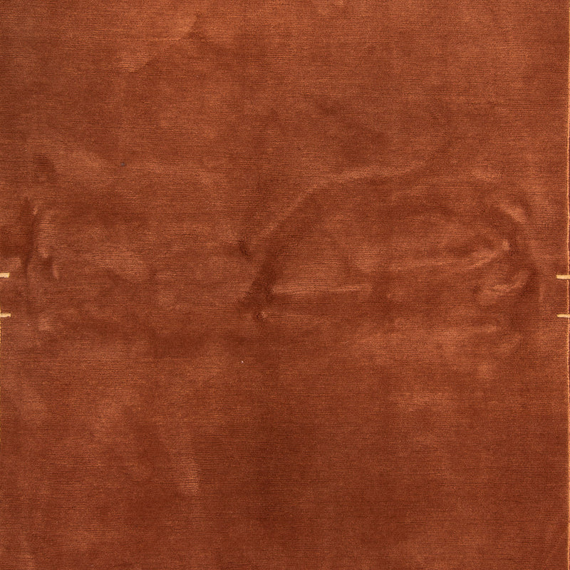 Nepal Teppich quadratisch  - 250 x 250 cm - braun
