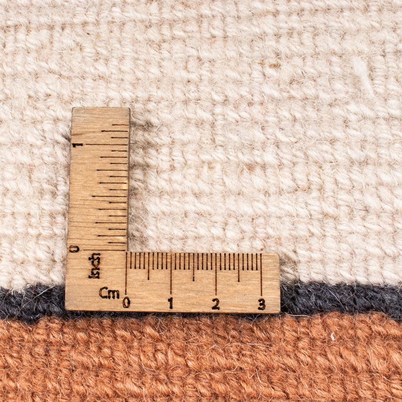 Nepal Teppich quadratisch  - 250 x 250 cm - braun