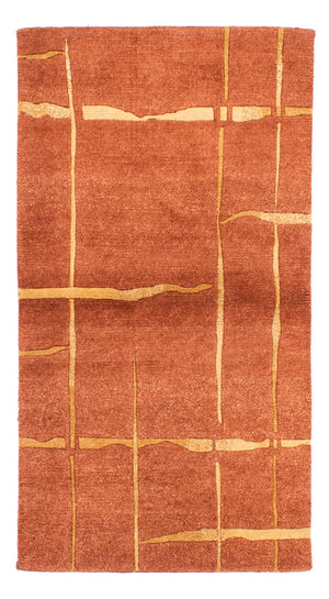Nepal Teppich - 162 x 92 cm - braun