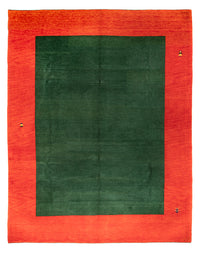 Gabbeh Teppich - Indus - 395 x 310 cm - grün