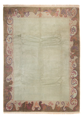 Nepal Teppich - 351 x 254 cm - olivgrün