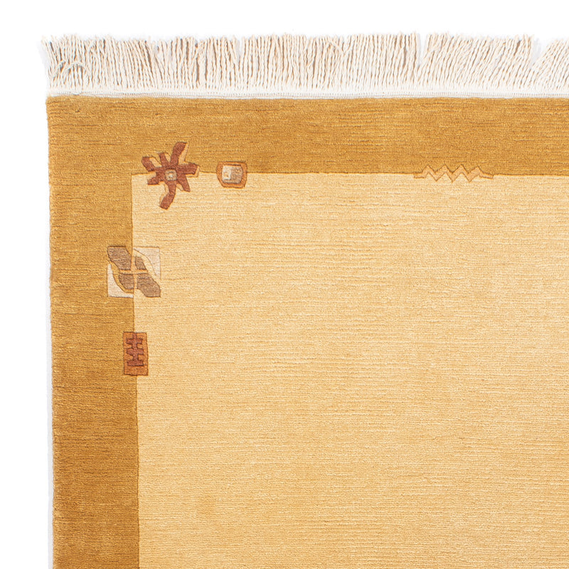 Nepal Teppich - Royal - 162 x 93 cm - beige