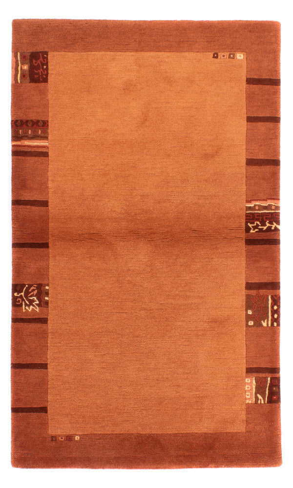 Nepal Teppich - Royal - 161 x 93 cm - rost