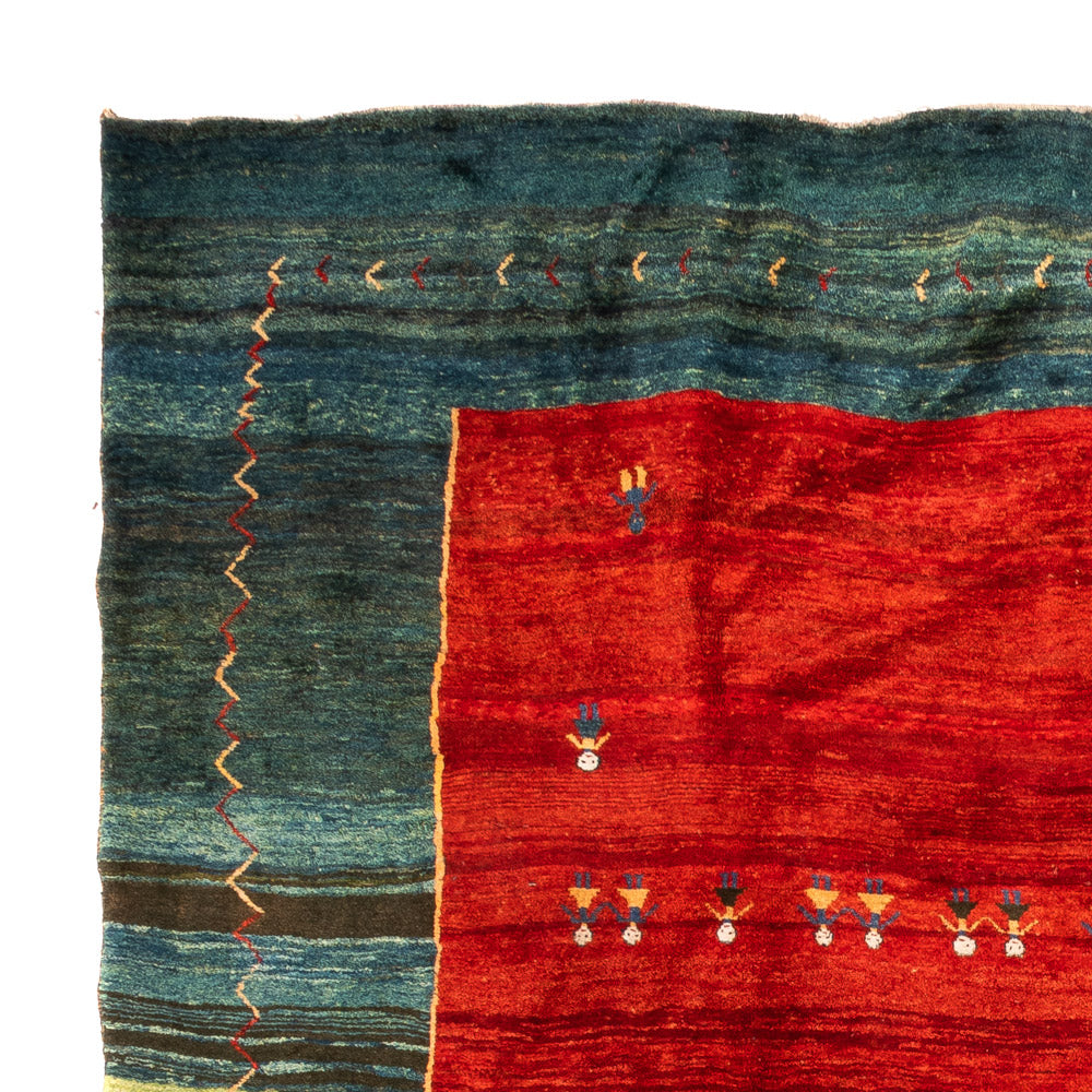 Gabbeh Teppich - Perser - 508 x 405 cm - rot