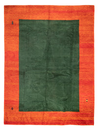 Gabbeh Teppich - Indus - 390 x 289 cm - grün