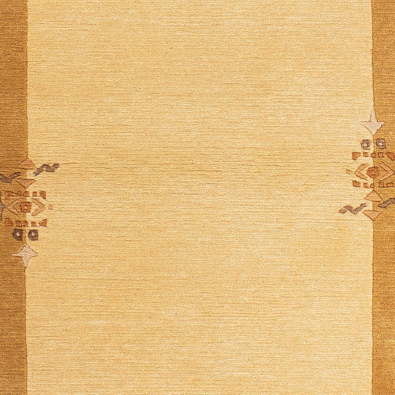 Nepal Teppich - Royal - 144 x 73 cm - beige