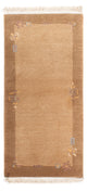 Nepal Teppich - Royal - 143 x 71 cm - hellbraun