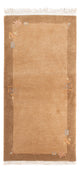 Nepal Teppich - Royal - 138 x 73 cm - hellbraun