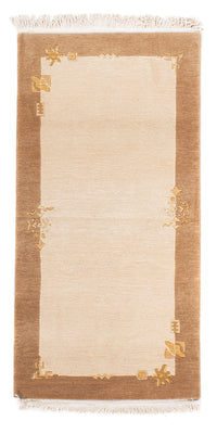 Nepal Teppich - Royal - 139 x 72 cm - beige