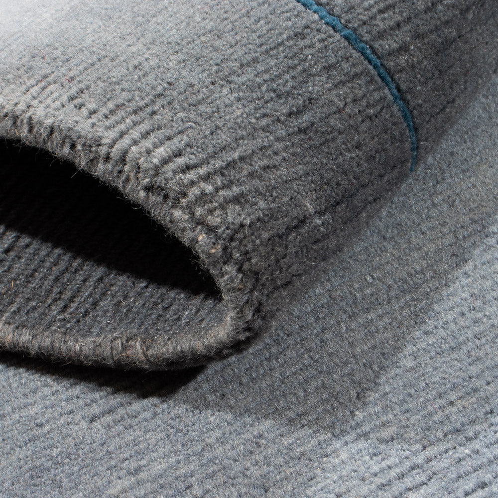 Läufer Nepal - 343 x 73 cm - blau