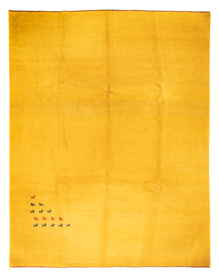 Gabbeh Teppich - Indus - 385 x 295 cm - gold