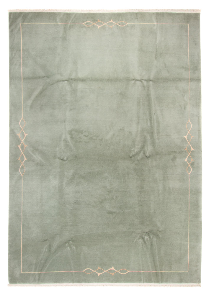Nepal Teppich - Royal - 349 x 249 cm - olivgrün