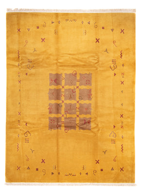 Nepal Teppich - Royal - 355 x 256 cm - gold