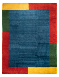 Gabbeh Teppich - Indus - 397 x 285 cm - blau