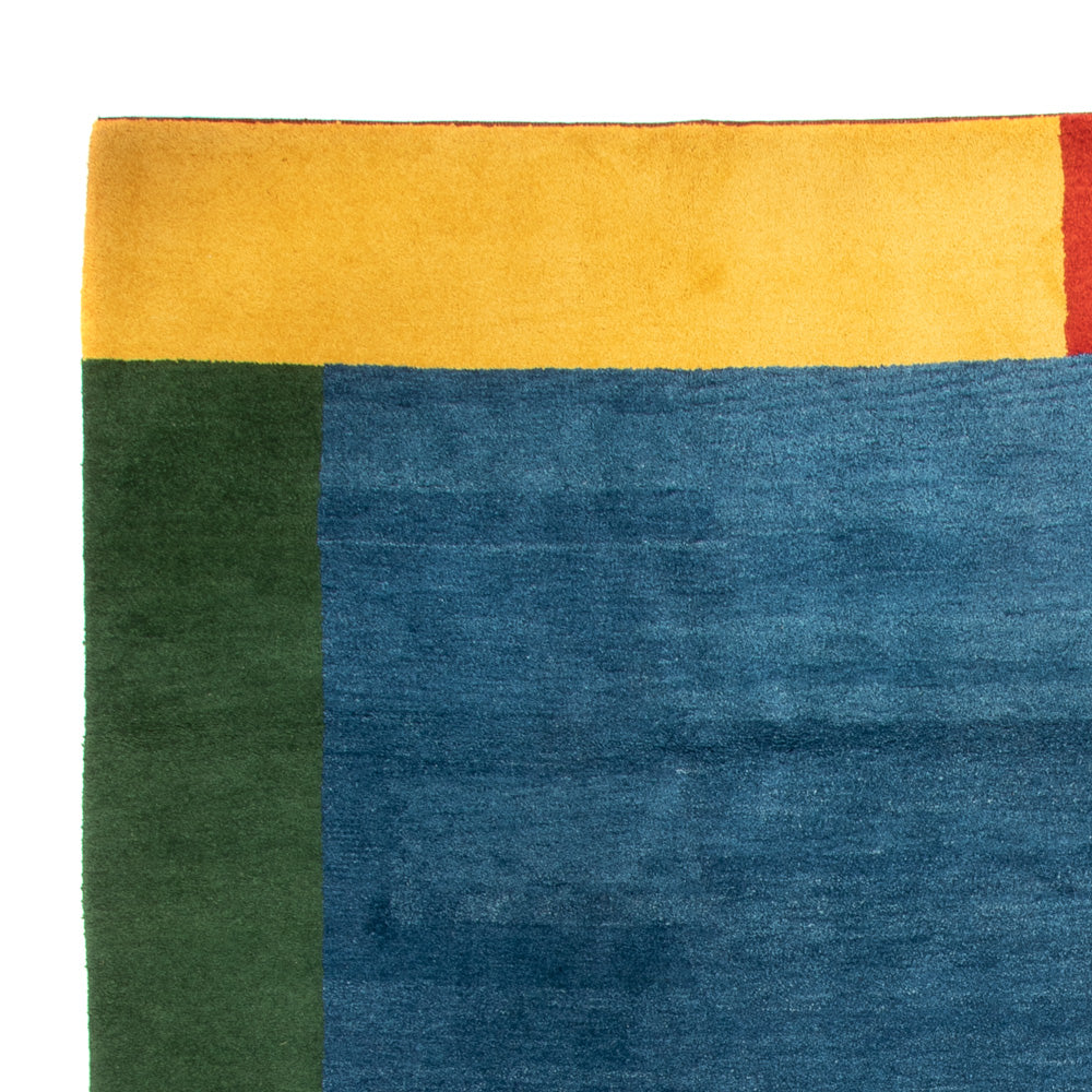 Gabbeh Teppich - Indus - 397 x 285 cm - blau