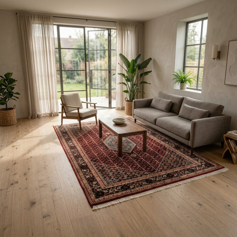 Indo Bidjar Teppich 298x198cm - Orientteppich